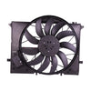 Bapmic Electric Cooling Fan Assembly for Mercedes Benz (C215, W220)